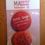 lot de 2 Badges